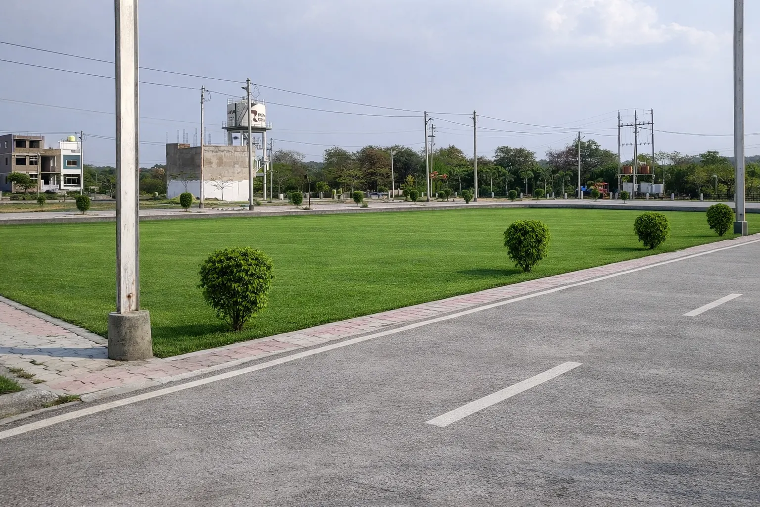 Gulmohar Homes colony and green spaces