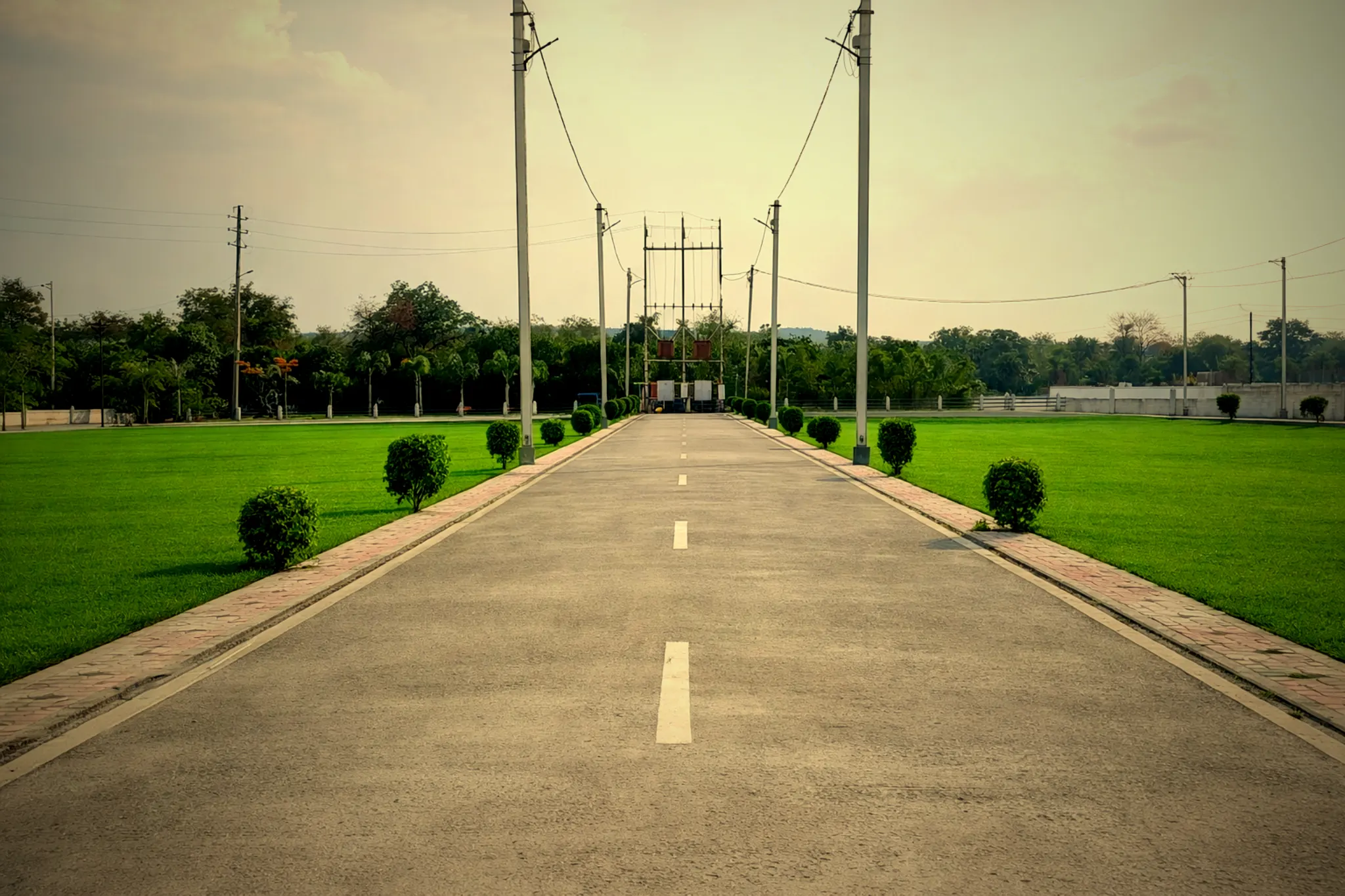 Gulmohar Homes colony and green spaces