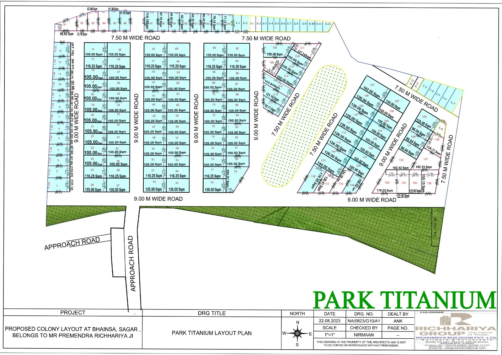 Park Titanium - pt layout