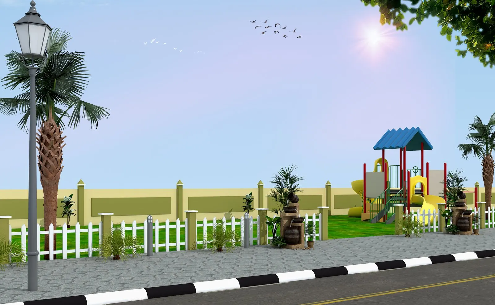 Duplex-style homes at Shree Gopal Vihar